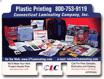 CLC Custom Printed Plastic Roll-A-View